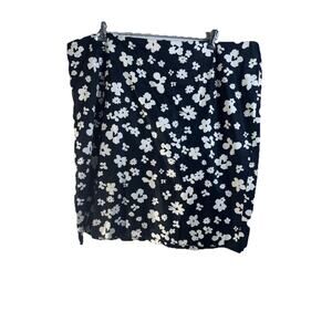 Talbot's Women's 26W Cotton Floral Plus Size Casual Work Event Summer Skirt